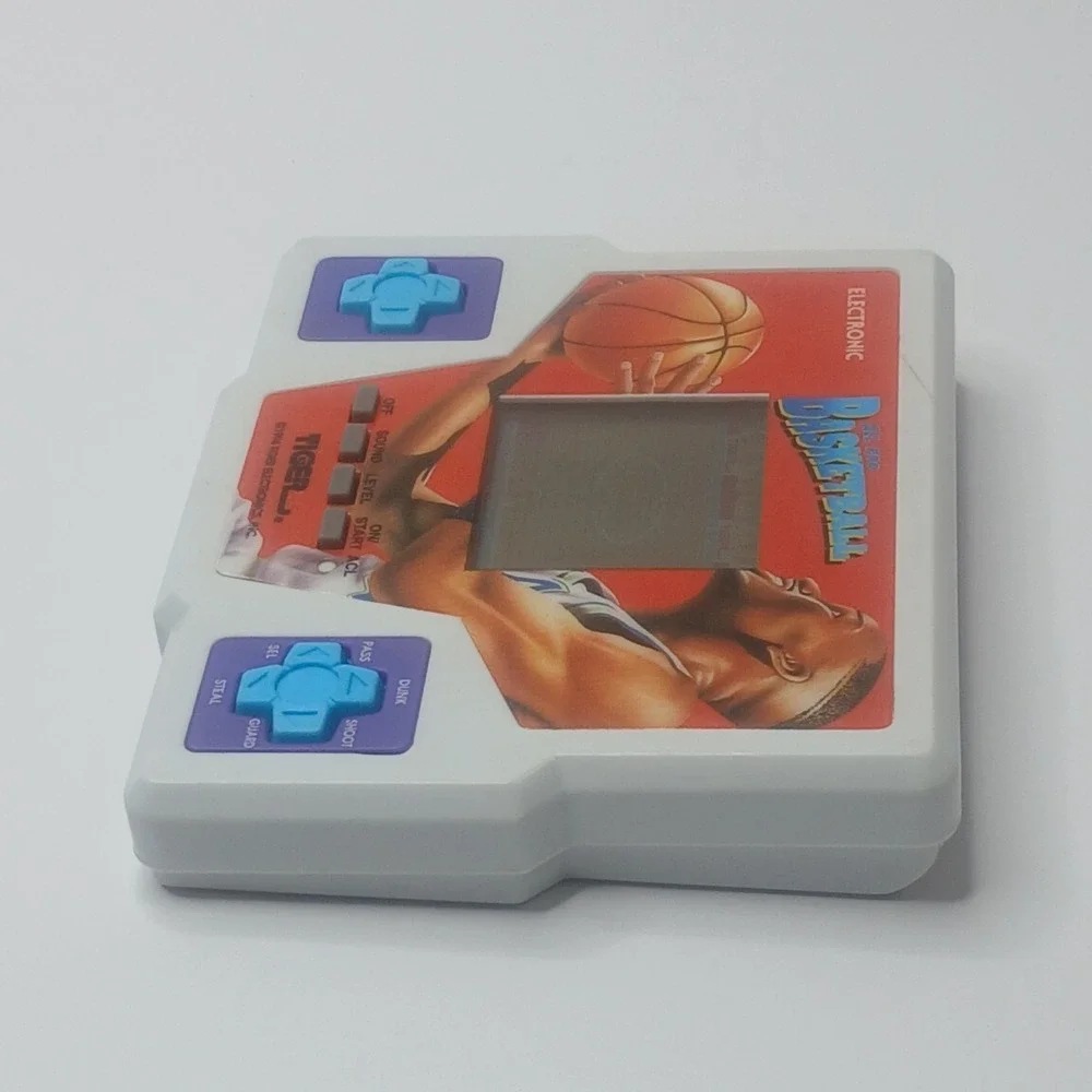 Tiger Electronics 1988 All Pro Basketball Handheld Electronic Game Vintage Works